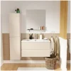 Ensemble meuble vasque SORRENTO 80cm avec robinet, miroir et colonne