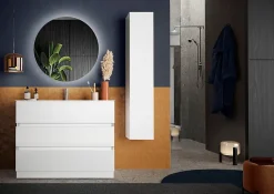 Ensemble salle de bain START blanc brillant 101 x 86 x 47 cm