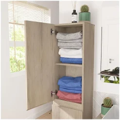Ensemble SORRENTO double vasque suspendu 120cm