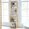 Etagère à 7 niveaux Forssa pour salle de bain cusine salon 165 x 42 x 28 cm en.casa