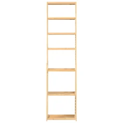 Etagère à 7 niveaux Forssa pour salle de bain cusine salon 165 x 42 x 28 cm en.casa