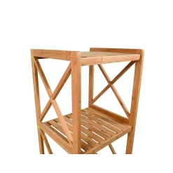 Etagère 3 Niveaux en Bambou 36,5x33x85cm MSV