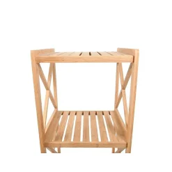 Etagère 3 Niveaux en Bambou 36,5x33x85cm MSV