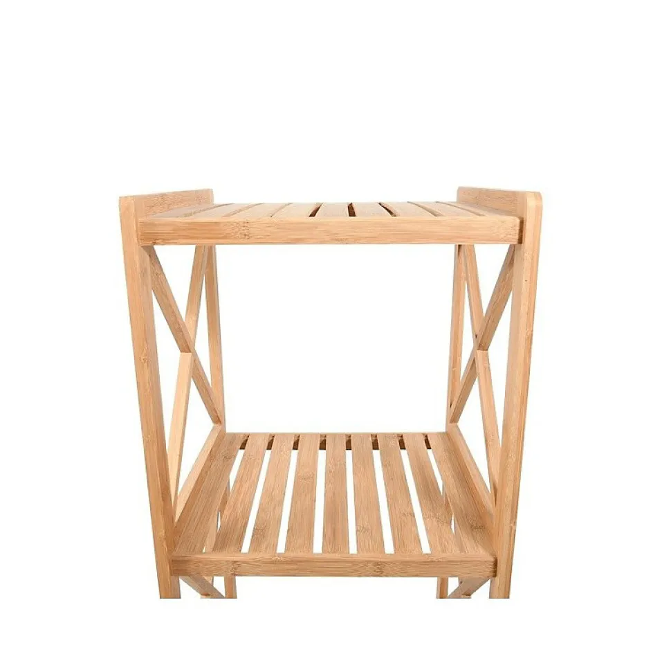 Etagère 3 Niveaux en Bambou 36,5x33x85cm MSV
