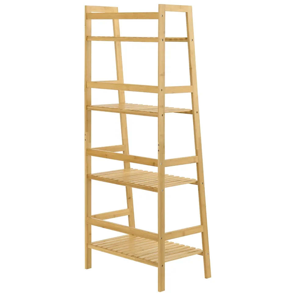 Etagère échelle à 4 Niveaux Vinje 48 x 32 x 123 cm en.casa