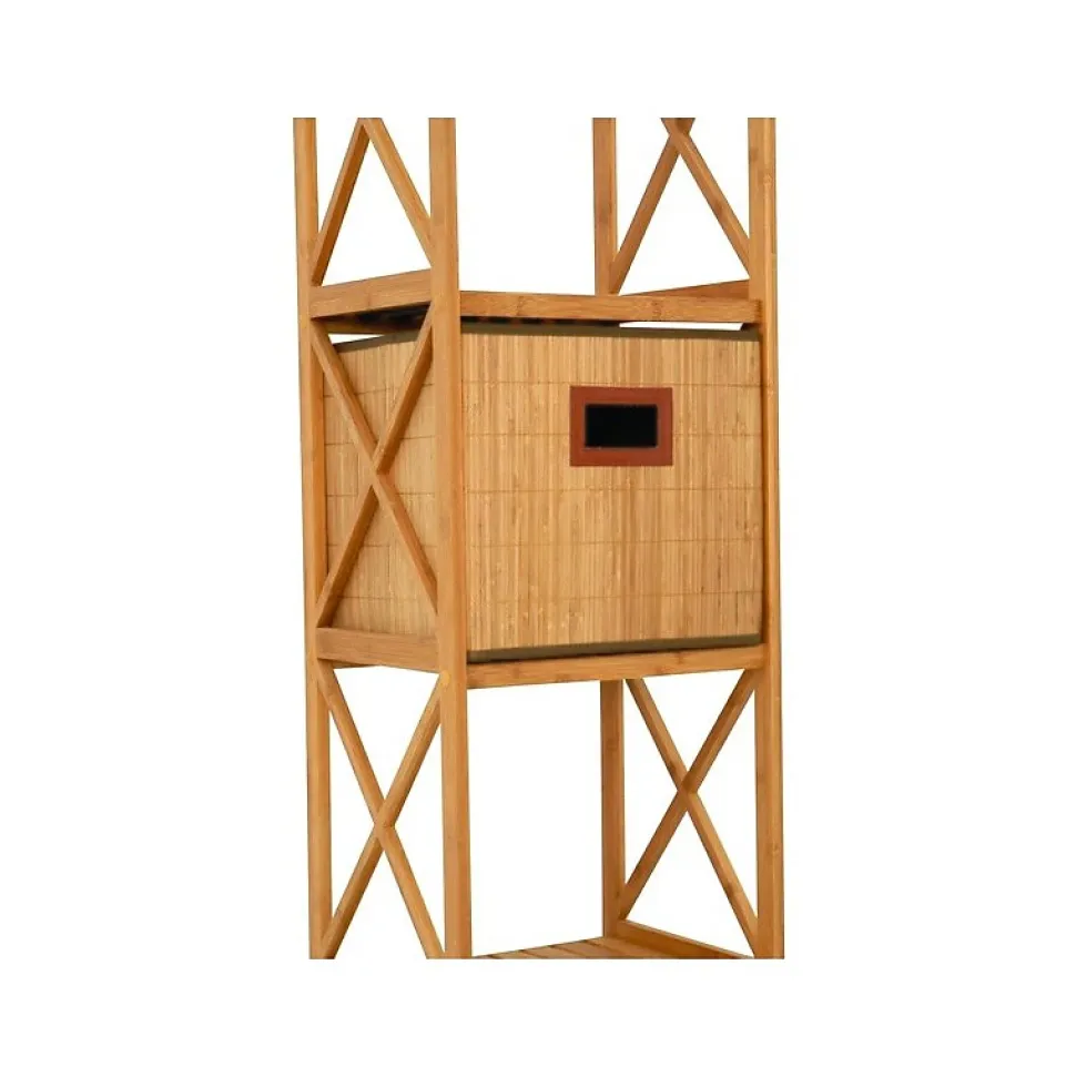 Etagère de rangement de 5 Niveaux en Bambou MSV