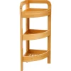 Etagère de salle de bain bambou, 3 niveaux, H.61 x P.23cm, Five Simply Smart