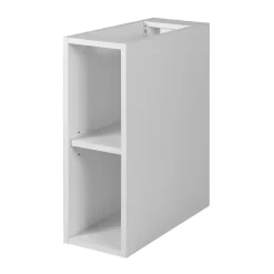 Etagère de salle de bain, Blanc Mat, 20 x 57 x 46 cm