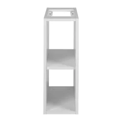 Etagère de salle de bain, Blanc Mat, 20 x 57 x 46 cm