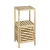 Etagère de salle de bain en bois Norway - L. 39,5 x H. 86 cm