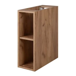 Etagère de salle de bain, Noir Mat, 20 x 57 x 46 cm