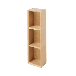 Etagère de salle de bains Goodhome Avela placage chêne 20 cm