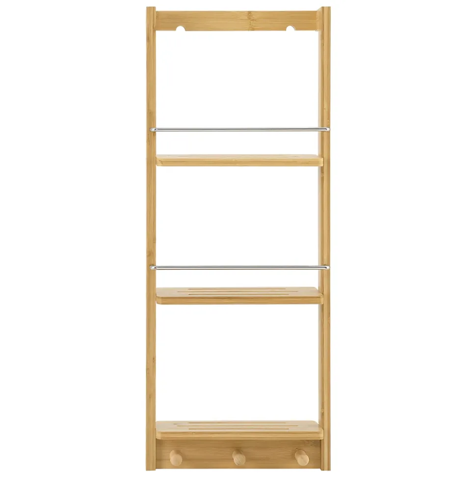 Etagère Murale de Salle de Bain Lidingö 29 x 10 x 70 cm en.casa