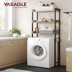Etagère pont WC avec 3 étagères - L63 cm