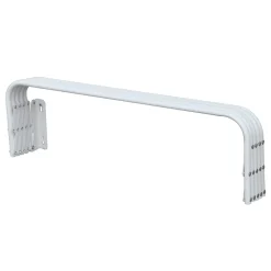 Etendoir à linge mural pliable blanc 5 m
