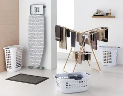 Etendoir à linge pont à poser effet bois 13 m ,5Five