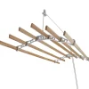 Etendoir à Linge Suspendu - Blanc- 2m