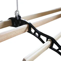 Etendoir à Linge Suspendu - Noir- 1.8m