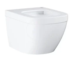 Euro Ceramic Cuvette WC suspendue compact Triple Vortex, blanc alpin (39206000)