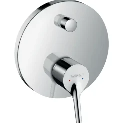 Façade mitigeur bain douche encastré 2 sorties HANSGROHE Talis S chromé