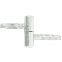 Fiche à visser standard 40x13mm acier finition zingué blanc - JARDINIER MASSARD - J542770
