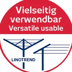 Fil à linge universel 62 m bleu Leifheit