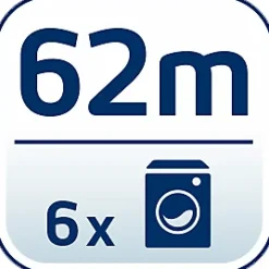 Fil à linge universel 62 m bleu Leifheit