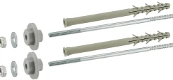 Fixation pour lavabo mur placo et polystyrène 8 x 260 mm