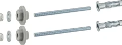 Fixation pour lavabo mur placo plâtre 8 x 120 mm
