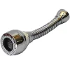 Flexible brise jet avec aérateur 2 jets Femelle 22 x 100 Noyon et Thiebault chromé et noir