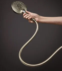 Flexible de douche 1,6 m bronze brossé, Hansgrohe Isiflex