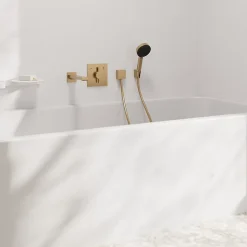 Flexible de douche 1,6 m bronze brossé, Hansgrohe Isiflex