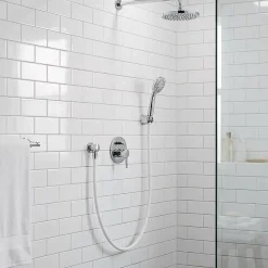 Flexible de douche blanc PVC GoodHome 1,75 m