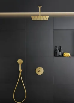 Flexible de douche DURAVIT 1,60M doré poli