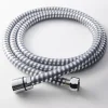 Flexible de douche gris/argent PVC GoodHome 2 m