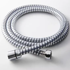 Flexible de douche gris/argent PVC GoodHome 2 m