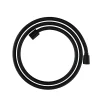 Flexible de douche 1,6m anti-torsion noir mat Hansgrohe DesignFlex