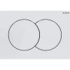 Geberit Plaque de commande Delta01, Blanc (115.107.11.1)