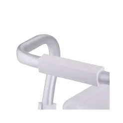 Grand siège de baignoire extensible 5070cm Blanc Max 120kg MSV