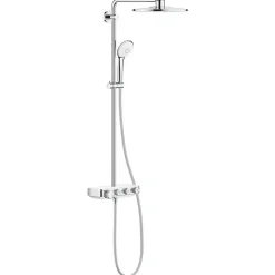 GROHE Colonne de douche XXL thermostatique Euphoria SmartControl System 310 Blanc/chromé 26507LS0