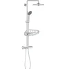 GROHE Colonne douche Vitalio + Porte savon Bau Cosmopolitan