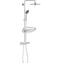 GROHE Colonne douche Vitalio + Porte savon Bau Cosmopolitan