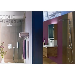 GROHE Euphoria Cube Stick Support de douche mural 1 jet 27703000