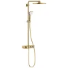 Grohe Euphoria Smartcontrol System 310 Duo, Colonne de douche avec mitigeur thermostatique, Cool Sunrise brossé (26507GN0)