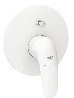 Grohe Eurostyle Set de finition pour mitigeur monocommande, 2 sorties, Blanc/ Chrome (29099LS3)