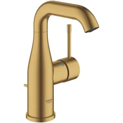 GROHE Mitigeur lavabo Essence Taille L Cool Sunrise brossé