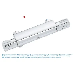 GROHE Mitigeur thermostatique Douche GROTHERM 800 Chromé 34561000