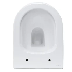 Grohe Pack WC Bati support autoportant + WC SAT sans bride + Abattant Soft close + Plaque chrome (Autoportant-Infinitio-1)