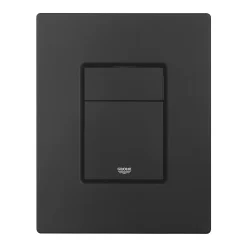 Grohe Pack WC Bâti-support Rapid SL + WC SAT Tornado sans bride + Abattant SoftClose + Plaque noire matte (RSLTORNADOKF0)