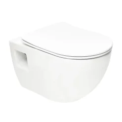 Grohe Pack WC Bâti-support Rapid SL + WC sans bride SAT + Abattant SoftClose + Plaque Chrome (RapidSL-Project-1)